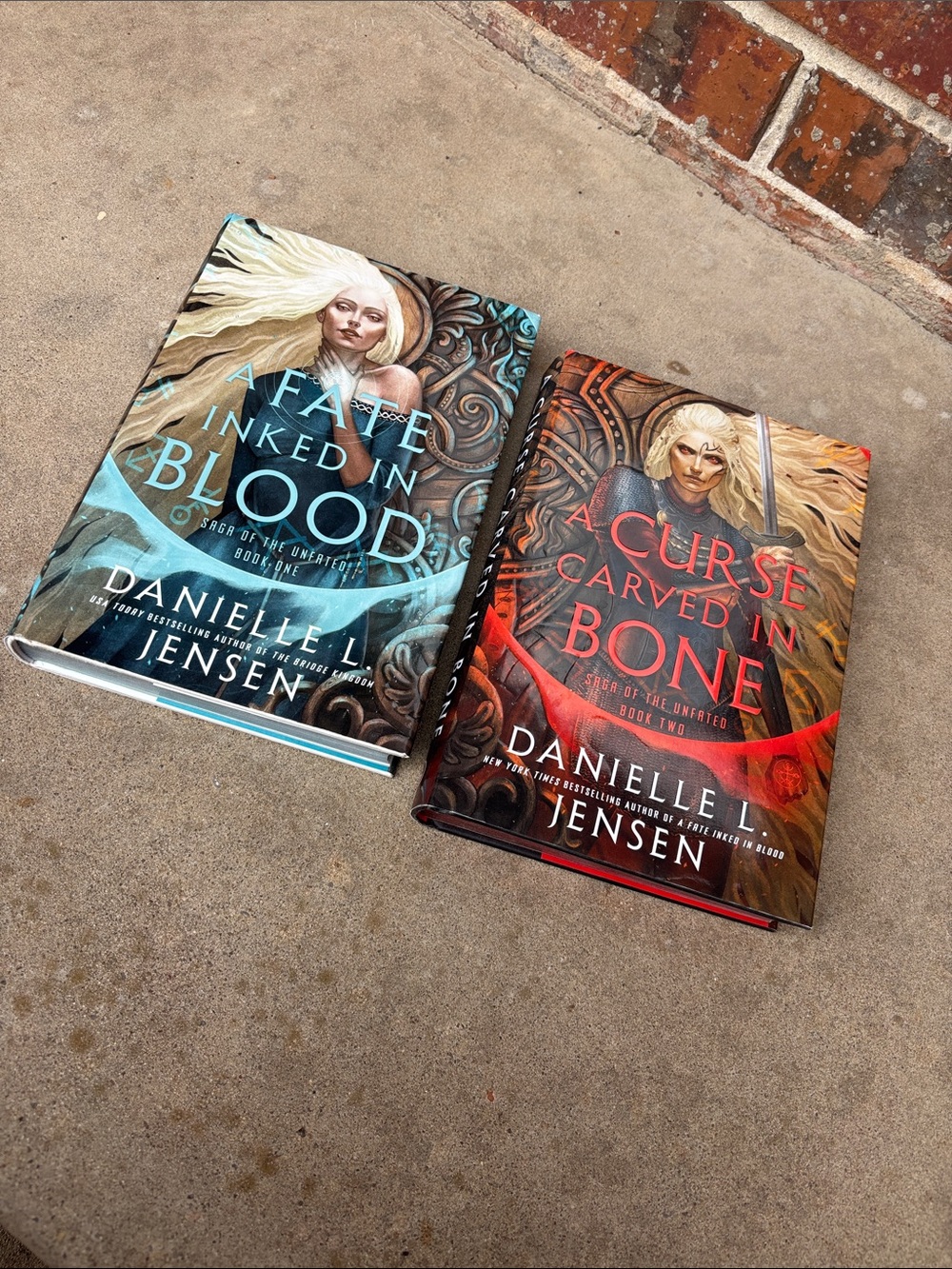 Saga of the unfated hardback books 1 & 2!